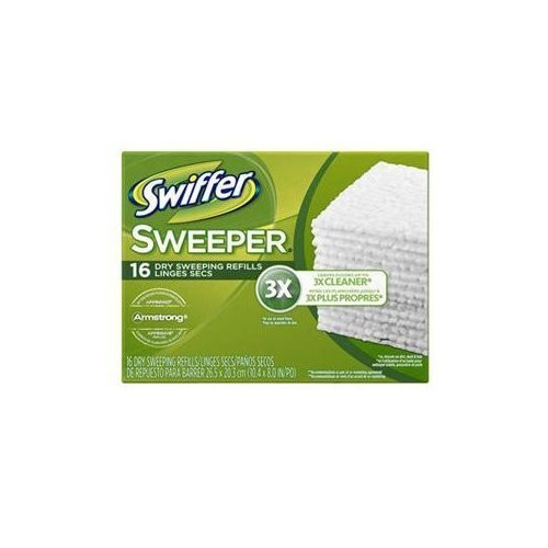 PROCTER  and  GAMBLE Swiffer Sweeper Dry Cloths Regular 16ct