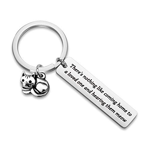 CYTING Cat Keychain Pet Owner Rescue Jewelry Cat Lover/Mom/Dad/Girl Gift