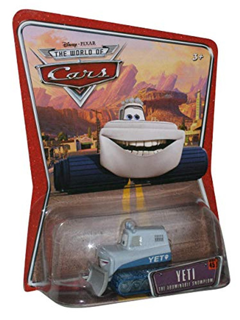 Disney Pixar Cars YETI THE ABOMINABLE SNOWPLOW World of Cars