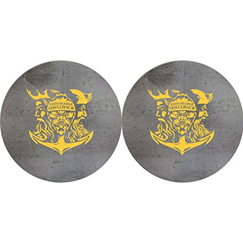 USAMM Original Navy Honorable Shellback USN Yellow/Steel Grunge