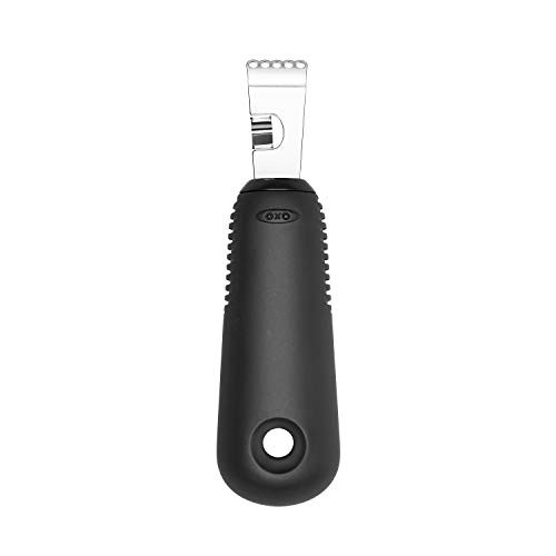 OXO Good Grips Citrus Zester and Channel Knife,Black,One Size OXO Good Grips Citrus Zester and Channel Knife,Black,One Size