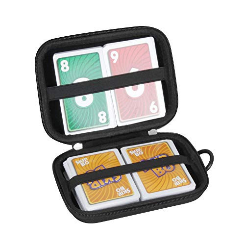 Anleo Hard Travel Case for Skip BO Card Game -Only Case-