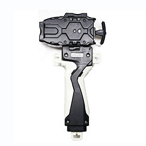 Bey Battle Burst Power String Launcher and Grip.Let it rip with Bey Burst,The Third Generation of The Popular Bey Battling BeyLauncher Spining Top Toys Accessories -Black-