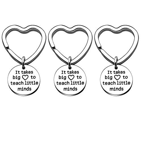Key Chain Rings Teacher Appreciation Gifts Teachers Day Keychain It Takes A Big Heart to Teach Little Minds Key Chain Rings Teacher Appreciation Gifts Teachers Day Keychain It Takes A Big Heart to Teach Little Minds