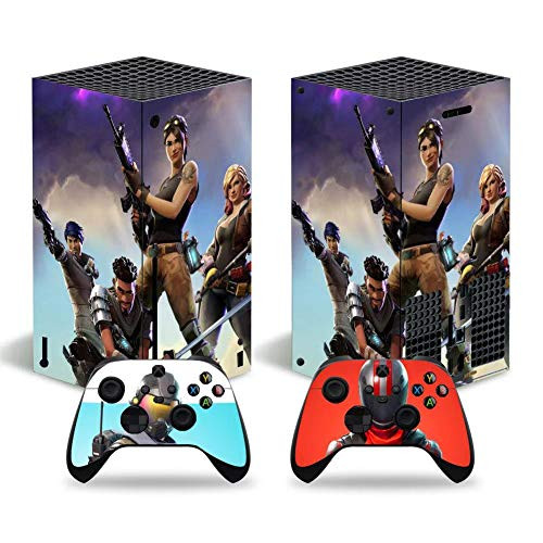 Xbox Series X Console Skin and Xbox Series X Controller Skins Set, Xbox Series X Skin Wrap Decal Sticker, Game Decal Kit