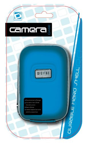 Hard Shell Case for Digital Cameras- Blue -HS-5-BL-TRU-