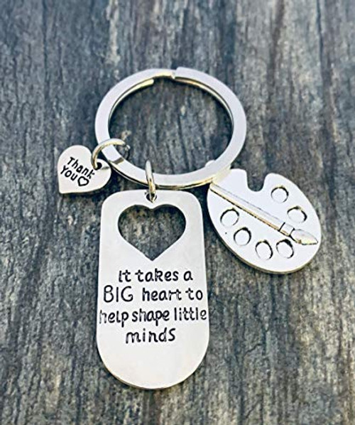 Infinity Collection Art Teacher Keychain, Teacher Big Minds Jewelry, Teacher Gift - Show Your Teacher Appreciation Infinity Collection Art Teacher Keychain, Teacher Big Minds Jewelry, Teacher Gift - Show Your Teacher Appreciation