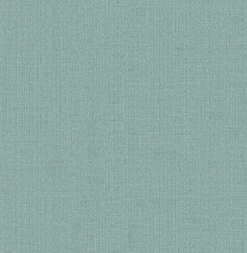 Chesapeake 3114-003365 Chelsea Turquoise Weave Wallpaper