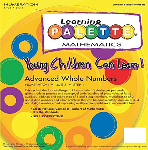 5th Grade Math Learning Palette Numeration, Advanced Whole Numbers