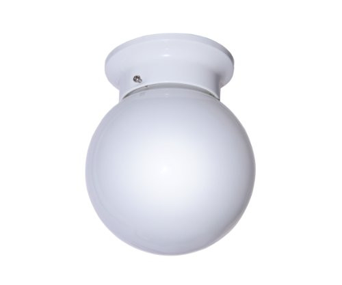 Trans Globe Lighting PL-3606 WH Indoor Dash 6" Flushmount, White