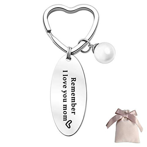 Mothers Day Gifts Keychain from Daughter and Son, Remember I Love You Mom?Birthday Christmas Gift for Mom, Grandmother, Excellent Mother's Day Gift Mothers Day Gifts Keychain from Daughter and Son, Remember I Love You Mom?Birthday Christmas Gift for Mom, Grandmother, Excellent Mother's Day Gift
