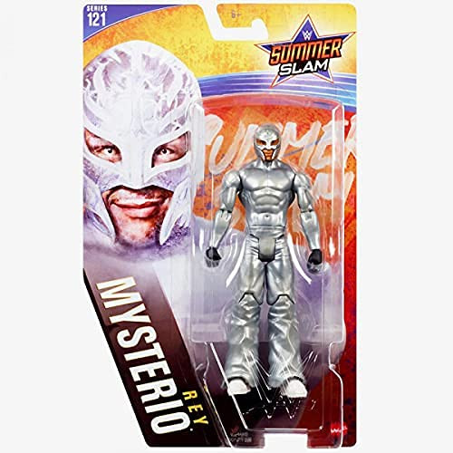 WWE Rey Mysterio Action Figure Series 121 Action Figure Posable 6 in Collectible for Ages 6 Years Old and Up