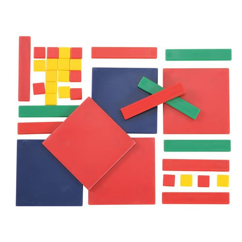 Didax Educational Resources Algebra Tiles, Foam