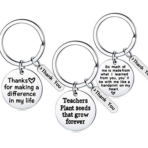 Teacher Appreciation Gift for Women, 3PCs Teacher Keychain Set, Jewelry Gift for Teachers, Birthday Gift for Teacher Gifts from Students -3PCs Mixed 1- Teacher Appreciation Gift for Women, 3PCs Teacher Keychain Set, Jewelry Gift for Teachers, Birthday Gift for Teacher Gifts from Students -3PCs Mixed 1-