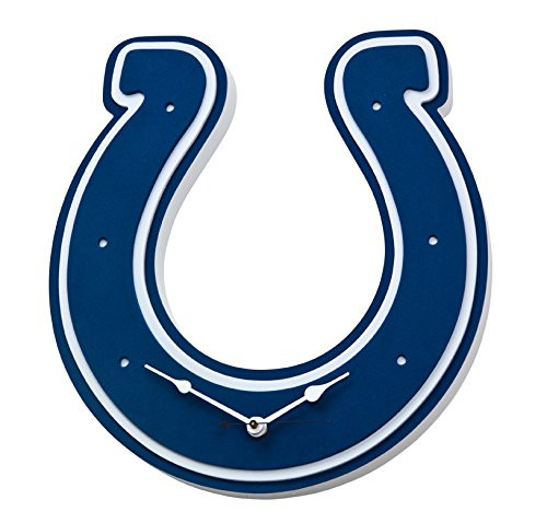 NFL Indianapolis Colts 3D Foam Wall Clock
