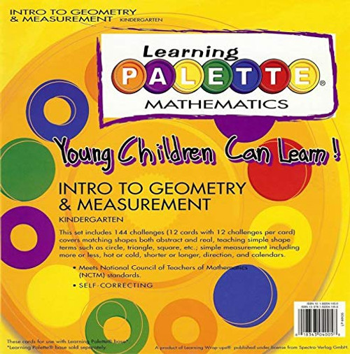 Learning Palette Kindergarten Math Into to Geometry and Measurement Learning Palette Kindergarten Math Into to Geometry and Measurement
