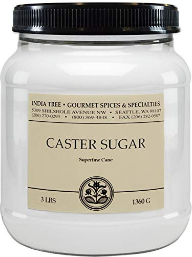 India Tree Caster Sugar, 3 lb (Pack of 2)