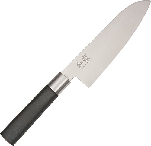 Kai Wasabi Black Santoku Knife, 6-1/2-Inch