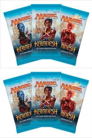 6 (Six) Packs - Magic: the Gathering - MTG: Kaladesh Booster Packs