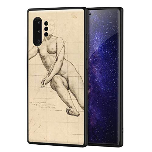 Kenyon Cox for Samsung Galaxy Note 10 Pro Case/Art Cellphone Case/Giclee UV Reproduction Print on Mobile Phone Cover-Nude Study for Figure of Commerce- Kenyon Cox for Samsung Galaxy Note 10 Pro Case/Art Cellphone Case/Giclee UV Reproduction Print on Mobile Phone Cover-Nude Study for Figure of Commerce-