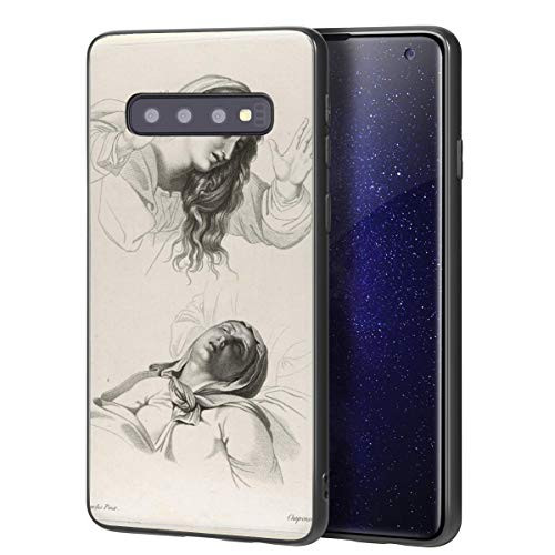 Annibale Carracci for Samsung Galaxy S10 Case/Art Cellphone Case/Giclee UV Reproduction Print on Mobile Phone Cover-Figures from Annibale Carracci'S The Deposition-