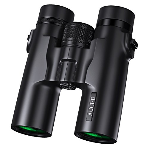 10x42 Binoculars for Adults, AUCEE HD Compact Binoculars for Bird Watching Hunting Hiking Travel Camping Waterproof Professional Binoculars for Concerts Football Sports-BAK4 FMC Roof Prism Binoculars 10x42 Binoculars for Adults, AUCEE HD Compact Binoculars for Bird Watching Hunting Hiking Travel Camping Waterproof Professional Binoculars for Concerts Football Sports-BAK4 FMC Roof Prism Binoculars
