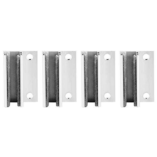 4PCS Door Floor Roller Guide Swing Stopper Positioner Adjustable Wheel for Automatic Induction Door, Roller Guide Sliding Door Positioner Door Swing Stopper