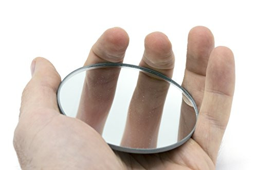 Concave Mirror - 3" Dia, 100mm Focal Length - 2.8mm Thick - Glass - Eisco Labs