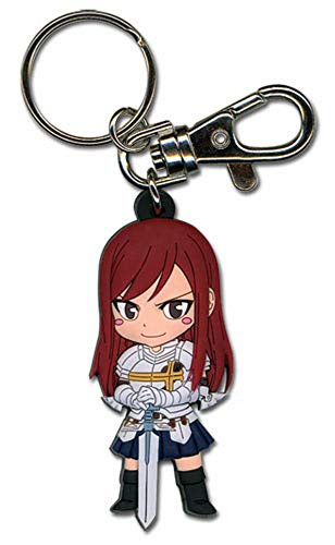 Great Eastern Entertainment Fairy Tail SD Erza S2 PVC Keychain