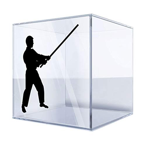 DT Stickers Decals Decal Martial Arts Figure Silhouette 8 X 6,9