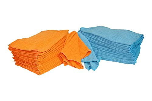 Atlas Microfiber Square Kitchen Cleaning Cloth Blue - 12-Pack