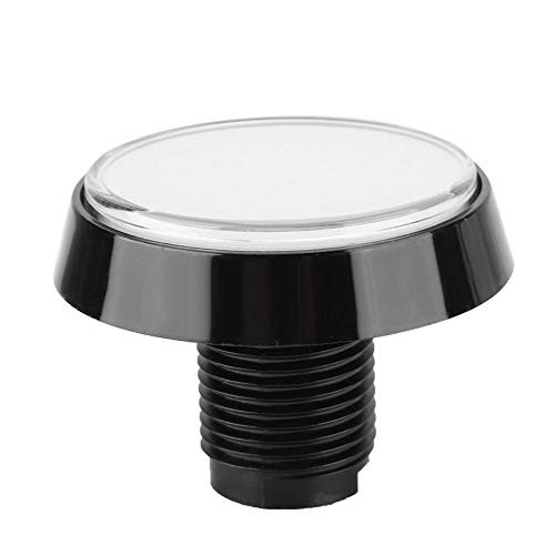 Yencoly 60mm Scratches Erosion LED Illuminated Push Button LED Push Button, Arcade Button, for Arcade Game Machine