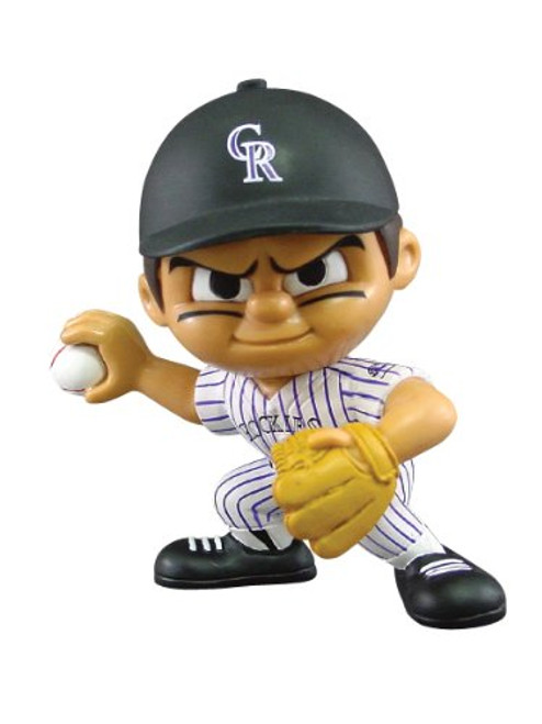 Party Animal Toys Lil' Teammates Colorado Rockies Pitcher MLB Figurines Party Animal Toys Lil' Teammates Colorado Rockies Pitcher MLB Figurines