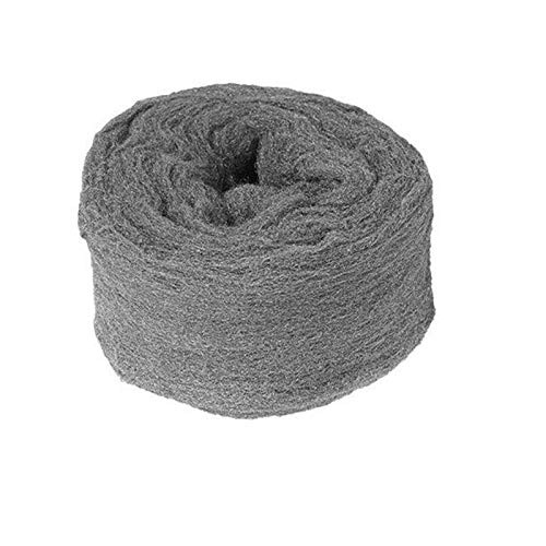 OxoxO Stainless 150g Steel Wire Wool, Super Fine Grade 0000,Fill Fabric DIY Kit Steel Wool for Polishing  and  Cleaning Hardware Cloth,Gap Blocker,Furniture -1 Pack-