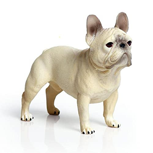 Plastic Bulldog Animal Model Figurine Action Figure 3 Inch toy figure realistic design dinosaur model educational prehistoric life replica gift kid boy collectors remote control electronic toys lights