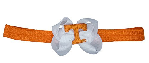Divine Creations NCAA Tennessee Volunteers Baby Stretch Headband, Orange/White, One Size Divine Creations NCAA Tennessee Volunteers Baby Stretch Headband, Orange/White, One Size