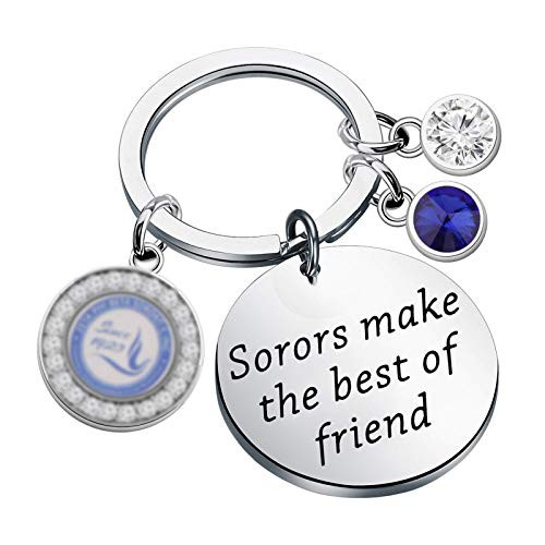 UJIMS ZPB Paraphernalia Gift Since 1920 Keychain Sorors Make The Best of Friend Greek Sorority Jewelry for Women Girl -Since 1920 Keychain- UJIMS ZPB Paraphernalia Gift Since 1920 Keychain Sorors Make The Best of Friend Greek Sorority Jewelry for Women Girl -Since 1920 Keychain-