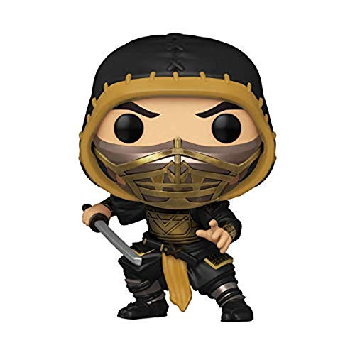 Funko Pop Movies- Mortal Kombat - Scorpion Vinyl Figure -Styles May Vary-
