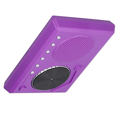 Music Toy, Music Box Resin Musical Supplies Musical Instrument Mini Portable with Button Battery for Music Listening-purple-
