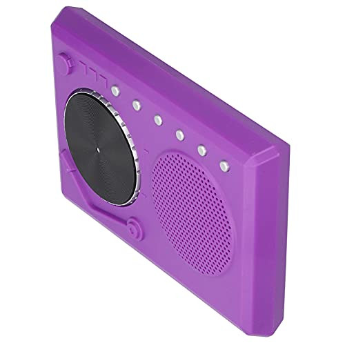 DJ Toy, Music Toy Mini with Button Battery for Music Listening-purple-