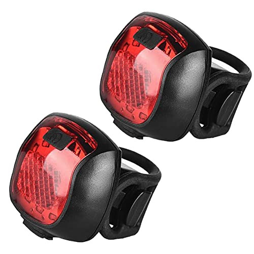 Smart Bike Tail Light Rear Light USB Rechargeable Waterproof Bicycle Tail Night Warning Light 2pcs