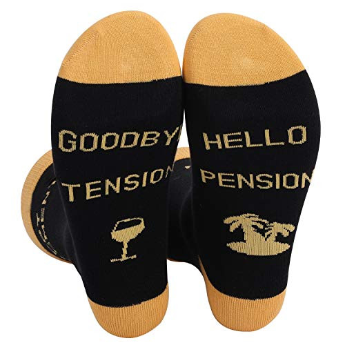 Kacolor - If You Can Read This Bring Me Beer Socks - Funny Gift Dress Novelty Socks for Men and Women -Yellow-goodbye-