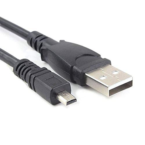USB Data Cable for Panasonic Camera Lumix DMC-TZ55, DMC-TZ60, DMC-TZ61, DMC-ZS19, DMC-ZS20, DMC-ZS35, DMC-ZS40