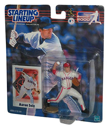Kenner MLB Baseball Starting Lineup -2000- Aarone Sele Rangers Figure