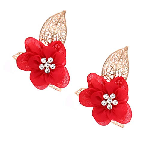 Beaupretty Wedding Bride Flower Hair Clips Crystal Side Clips Chinese Flower Hair Clips Qipao Hanfu Hair Pins Beaupretty Wedding Bride Flower Hair Clips Crystal Side Clips Chinese Flower Hair Clips Qipao Hanfu Hair Pins