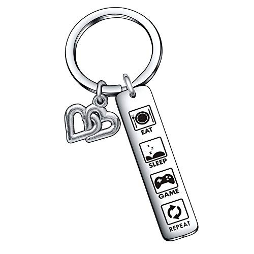 Game Player Team Gifts Game Enthusiast Jewelry Video Games Lover Jewelry Video Game Console Lover Gift Video Game Player Keychain Video Gamer Keychain Video Gamer Keychain Video Gamer Keyring