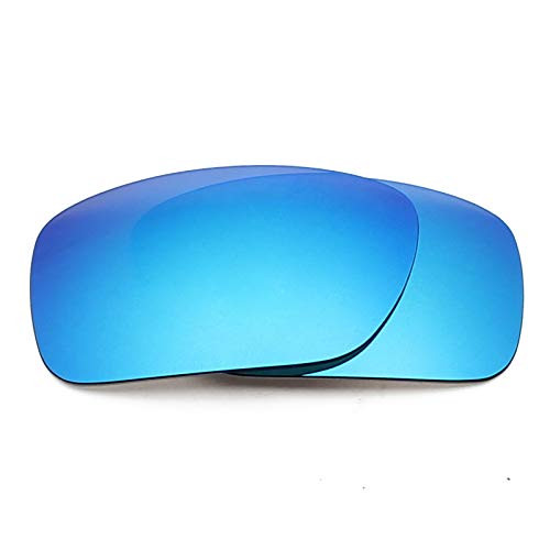 HANCO Polarized Replacement Lenses for Oakley Turbine OO9263 Sunglasses - Ice Blue Mirror
