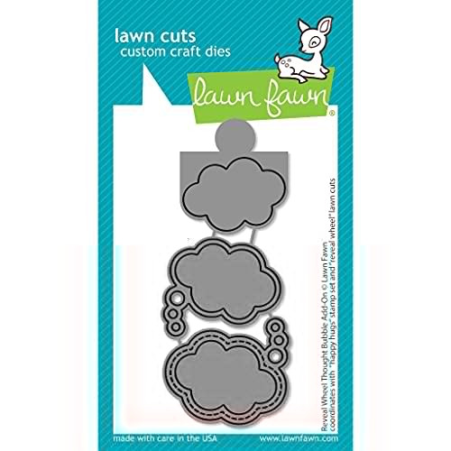 Lawn Fawn LF2567 Reveal Wheel Thought Bubble Add-On Dies