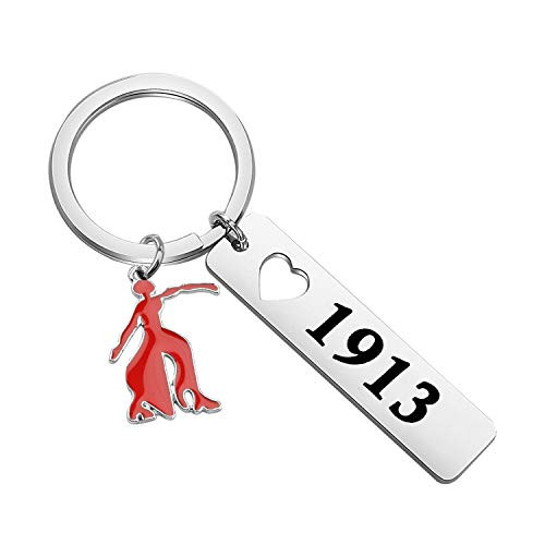AKTAP Delta Sorority DST 1913 Delta Sorority Paraphernalia Keychain