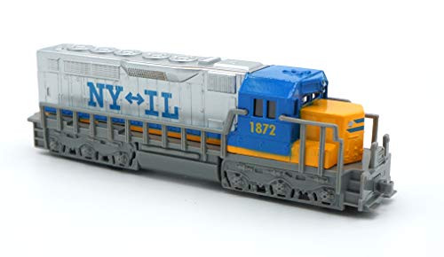 Classic Freight Loco Train Submarine Diecast Model Toy, but NO Box, Blue Yellow Freight
